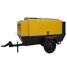 DENAIR diesel portable air kompressor for sand blasting